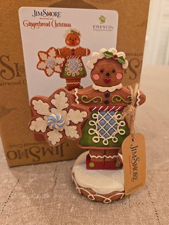 Jim Shore Other - Jim Shore "Gingerbread Sweetie" Figurine ORIGINAL BOX
